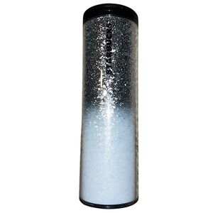 Starbucks 16oz Holiday 2019 Silver Glitter Ombre Cup